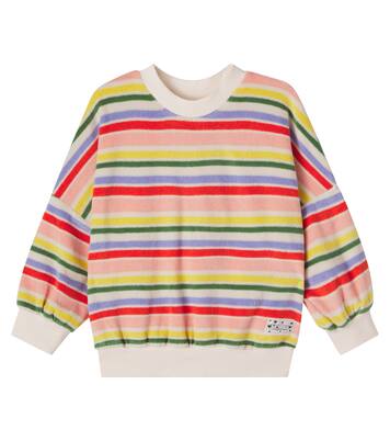 Marika striped cotton-blend sweatshirt | Molo