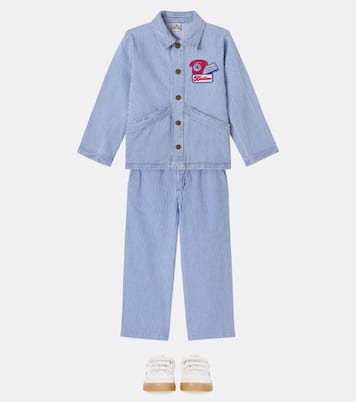 Nineties striped denim jacket | Bonton