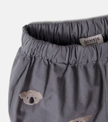 Baby Carson embroidered cotton bloomers | Donsje