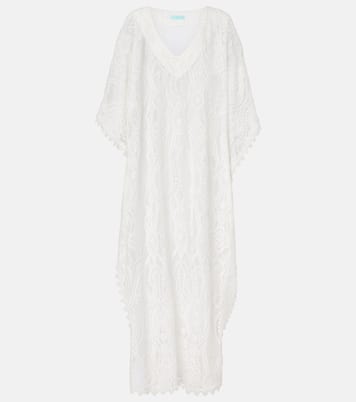 Yasin棉质混纺蕾丝沙滩连衣裙 | Melissa Odabash