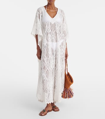Yasin棉质混纺蕾丝沙滩连衣裙 | Melissa Odabash