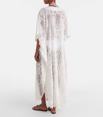 Yasin棉质混纺蕾丝沙滩连衣裙 | Melissa Odabash