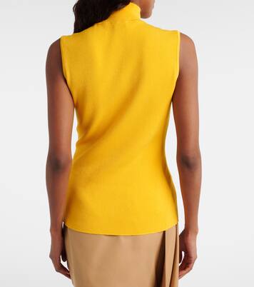 Double L ribbed-knit top | Loewe