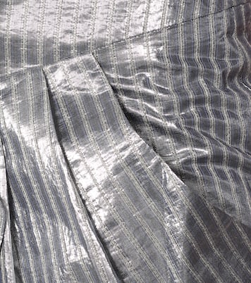 Minigonna Mucius a righe in lamé | Isabel Marant