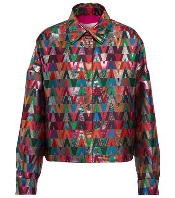 Jacke aus Jacquard-Strick | Valentino