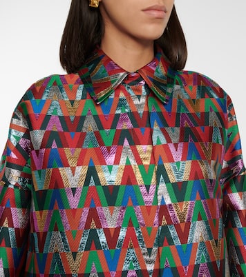 Jacke aus Jacquard-Strick | Valentino