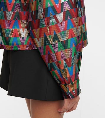 Jacke aus Jacquard-Strick | Valentino