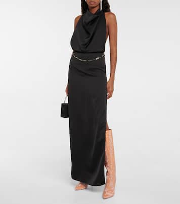 Embellished suede knee-high boots | Paris Texas