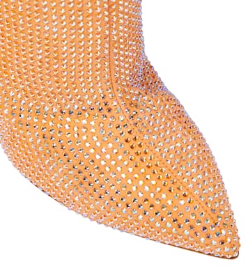 Embellished suede knee-high boots | Paris Texas