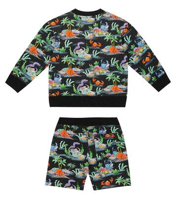 Felpa e shorts con stampa | Stella McCartney Kids