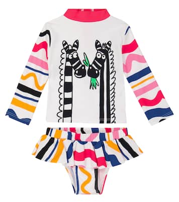 Maillot de bain deux pièces imprimé | Stella McCartney Kids