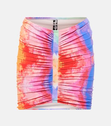 Geraldina tie-dye miniskirt | Reina Olga