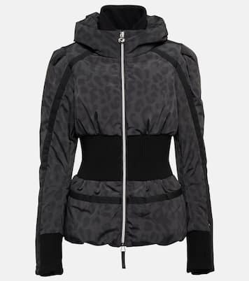 Raffaella leopard-print ski jacket | Jet Set