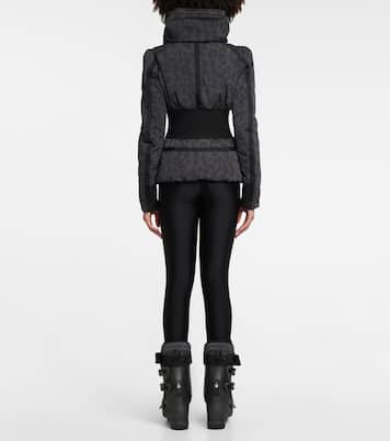 Raffaella leopard-print ski jacket | Jet Set