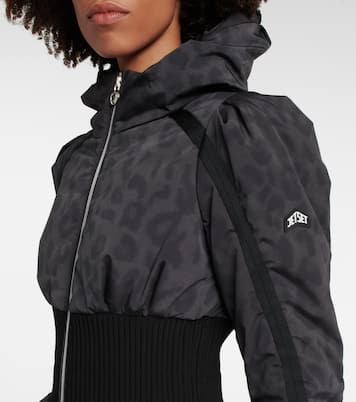 Raffaella leopard-print ski jacket | Jet Set
