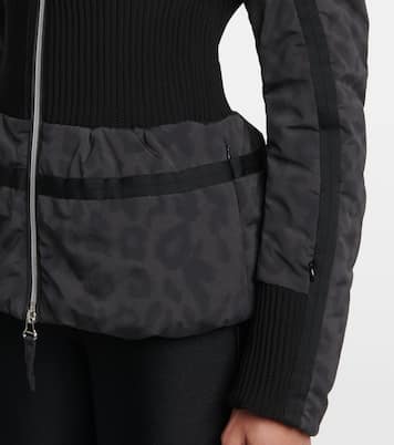 Raffaella leopard-print ski jacket | Jet Set