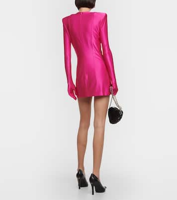 Diva gloves jersey minidress | Vetements