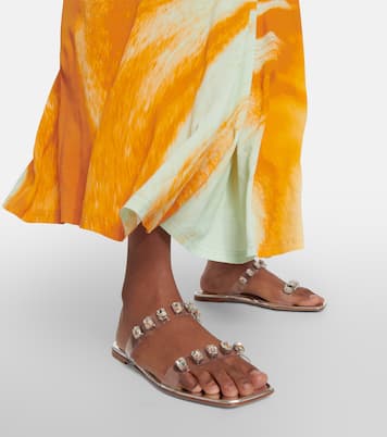 Sandali in PVC con decorazioni | Gianvito Rossi