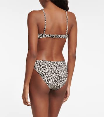 Floral bikini top | Tory Burch