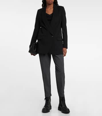 Cotton-blend jersey blazer | Brunello Cucinelli