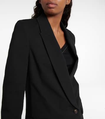 Cotton-blend jersey blazer | Brunello Cucinelli