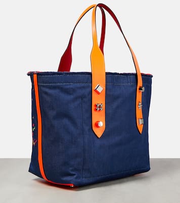 Borsa Frangibus Medium in denim | Christian Louboutin