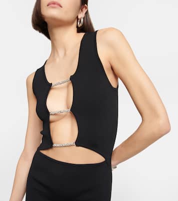 Verziertes Maxikleid | Christopher Esber