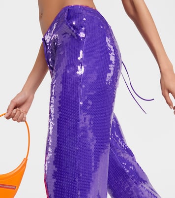 Pantalon ample à sequins | LaQuan Smith