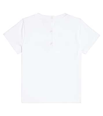 Baby T-Shirt aus Baumwolle | Balmain Kids