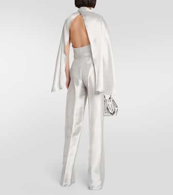 Pantalon de mariée Tebano en soie mélangée | Max Mara