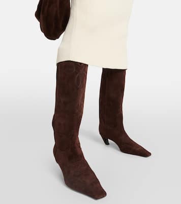 Bottines Dallas 45 en daim | Khaite