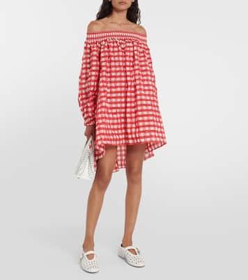 Vienne leather ballet flats | Alaïa