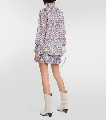 Blouse Gambine en coton à fleurs | Marant Etoile