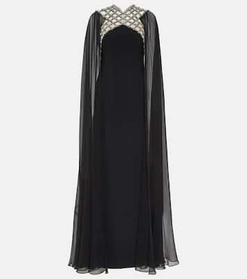 Vestido de fiesta Natalie con capa | Jenny Packham