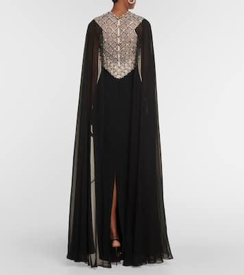 Vestido de fiesta Natalie con capa | Jenny Packham