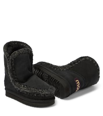 Bottes en daim et shearling | Mou Kids