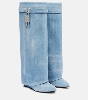 Botas Shark Lock de denim | Givenchy