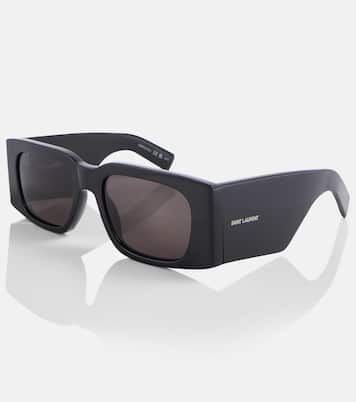 SL 654 rectangular sunglasses | Saint Laurent