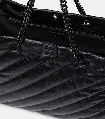 Shopper Crush East-West Large aus Leder | Balenciaga