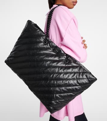 Shopper Crush East-West Large aus Leder | Balenciaga