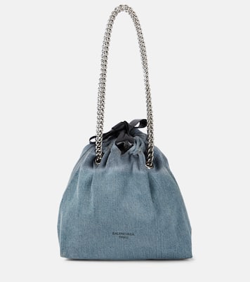 Sac Crush Small en jean | Balenciaga