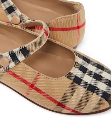 Burberry Check Mary Jane flats | Burberry Kids