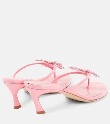Sandali infradito Butterfly 55 in pelle | Blumarine