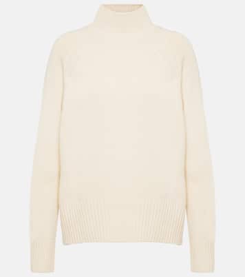 Jersey de cuello alto de lana y cachemir | Jardin des Orangers
