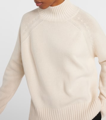 Jersey de cuello alto de lana y cachemir | Jardin des Orangers
