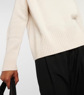 Jersey de cuello alto de lana y cachemir | Jardin des Orangers