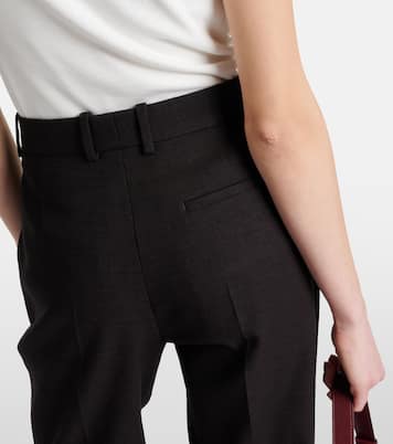Pantalones rectos de mezcla de algodón | Bottega Veneta