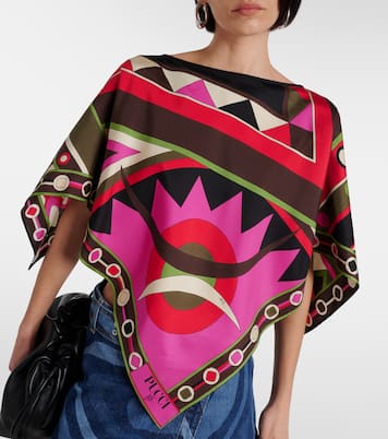 Top Vivara de seda | Pucci