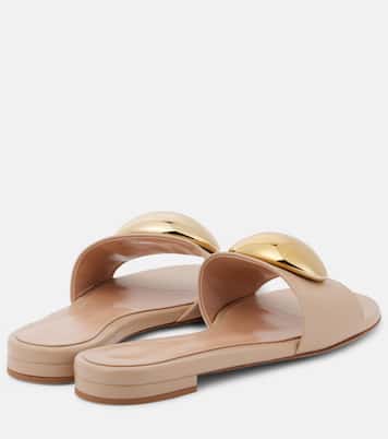 Sandali in pelle con decorazioni | Gianvito Rossi