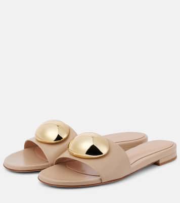 Sandali in pelle con decorazioni | Gianvito Rossi